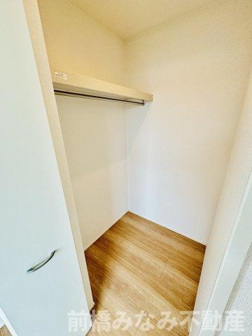 前橋市箱田町2期　２号棟(全３棟)　グラファーレ　新築建売分譲の収納|便利な収納スペースです