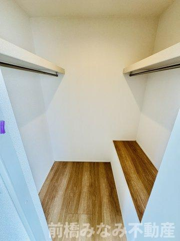 前橋市箱田町2期　２号棟(全３棟)　グラファーレ　新築建売分譲の収納|便利な収納スペースです