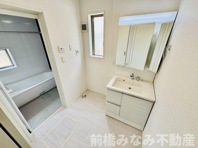 前橋市箱田町2期　３号棟(全３棟)　グラファーレ　新築建売分譲の浴室|お風呂です