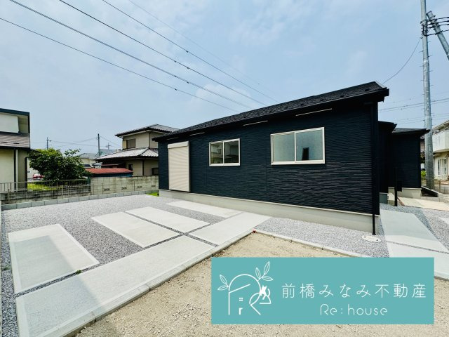 前橋市箱田町2期　３号棟(全３棟)　グラファーレ　新築建売分譲の外観|外はこのようになっています