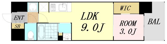 リビオメゾン新大阪　仲介手数料無料の間取り