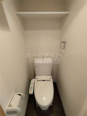 【トイレ】 | エステムコート難波WEST-SIDE大阪ドーム前 | 清潔感のあるトイレです