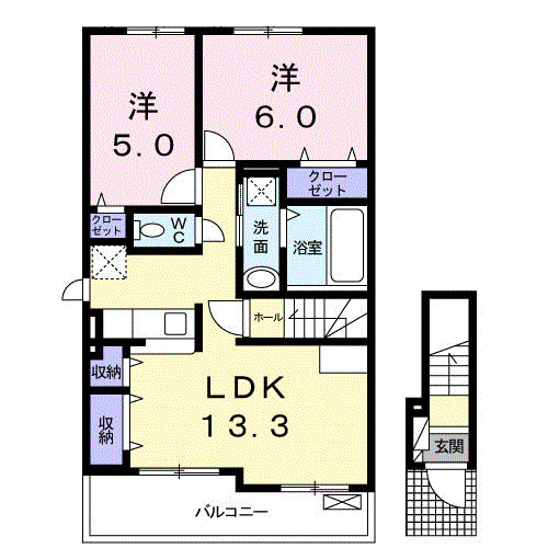 【間取り】 | グラース神野