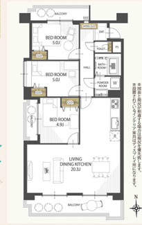 【間取り】 | 【ラ・キャッスル21浄心】✨️仲介手数料無料✨️上名古屋小学校・浄心中学校