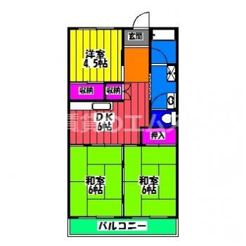 【間取り】 | 北辰ビル | 北辰ビルの間取り