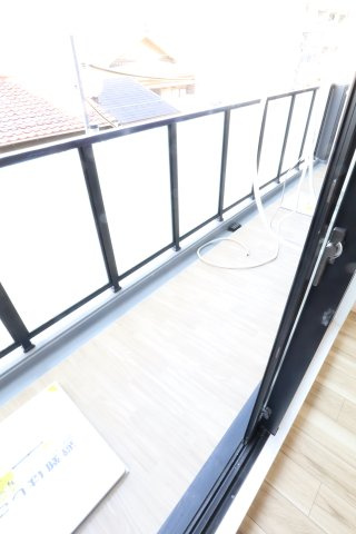 大阪市都島区都島北通２丁目の賃貸マンションのバルコニー