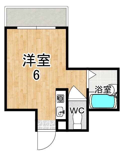 フォレスト高畑マンションの間取り