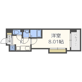 【間取り】 | Luxe難波西Ⅱ