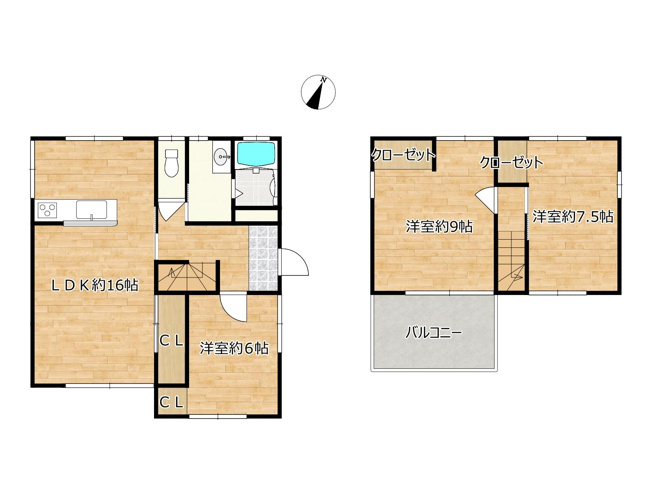 【間取り】 | 高知市若草町