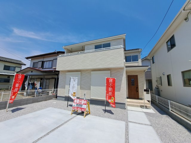 新築　太田市大原町第7　Livele Garden.S　1号棟の外観|現地写真　完成しました！ご内覧等、お気軽にお問合せください♪　							
