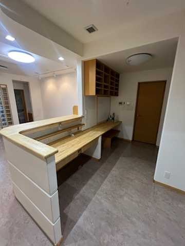 遠藤様店舗の内装