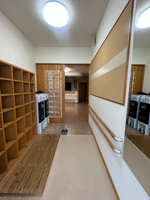 遠藤様店舗の玄関