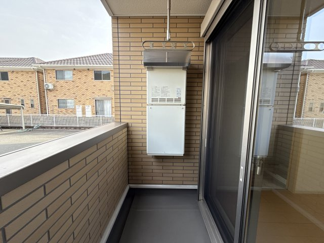 セシール　カツハラＢのバルコニー
