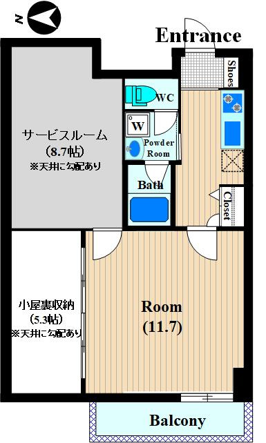 Ｌｕｍｉｅｒｅの間取り
