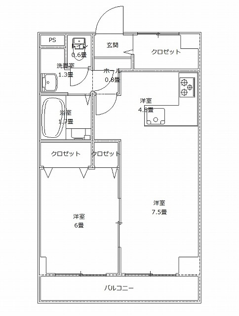 ベルドミールの間取り