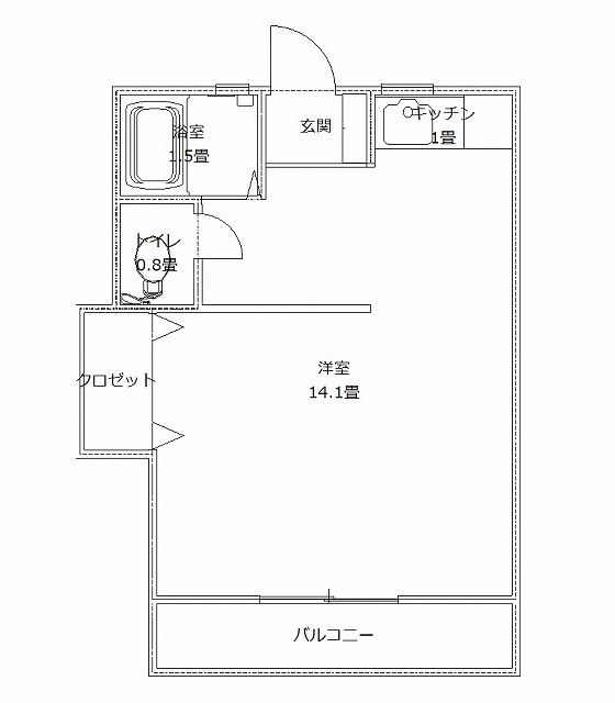 ハウスビオラの間取り