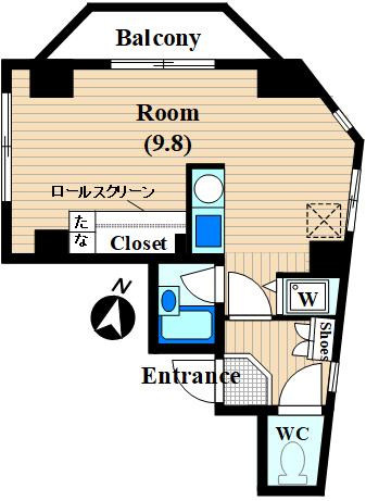 クレール１１の間取り