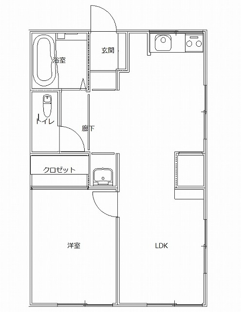 吉原ハイツの間取り