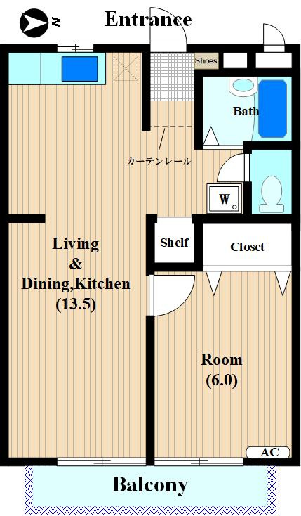 ＷＡＫＯの間取り