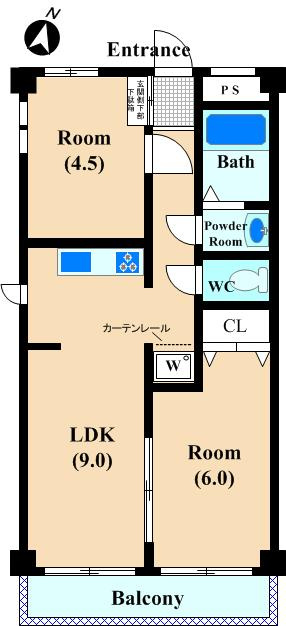 ポケッツの間取り