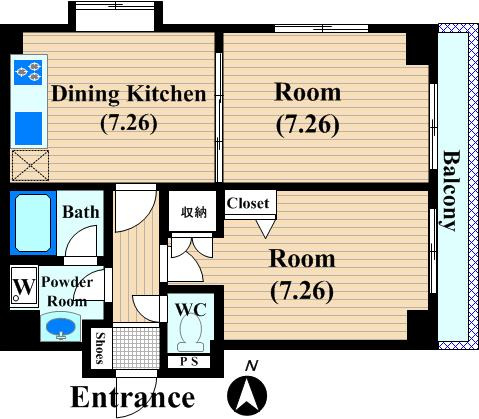 クリアリブエールの間取り