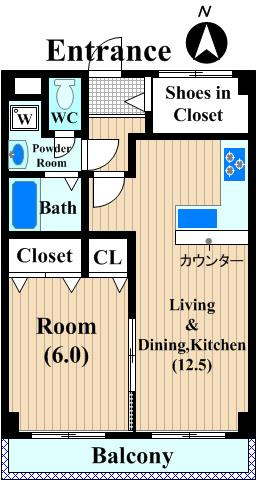ベルドミールの間取り