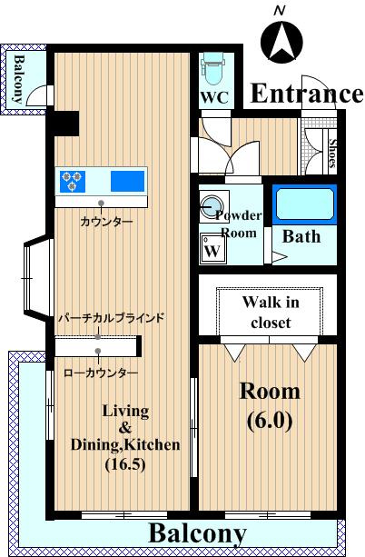 ハイツフィレンツェの間取り