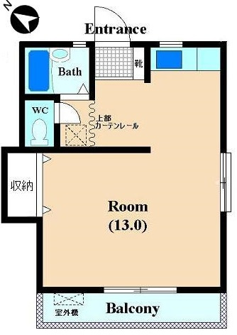 ハウスビオラ1－Ｄの間取り