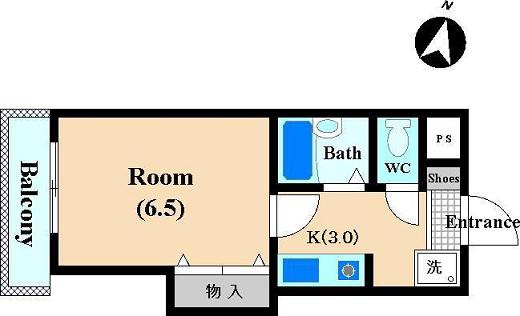 ＶＩＬＬＡ５１０Ⅲの間取り