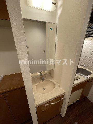 エステムコート難波ミューステージの洗面所