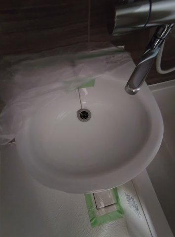 グランディア篠原弐番館の洗面所