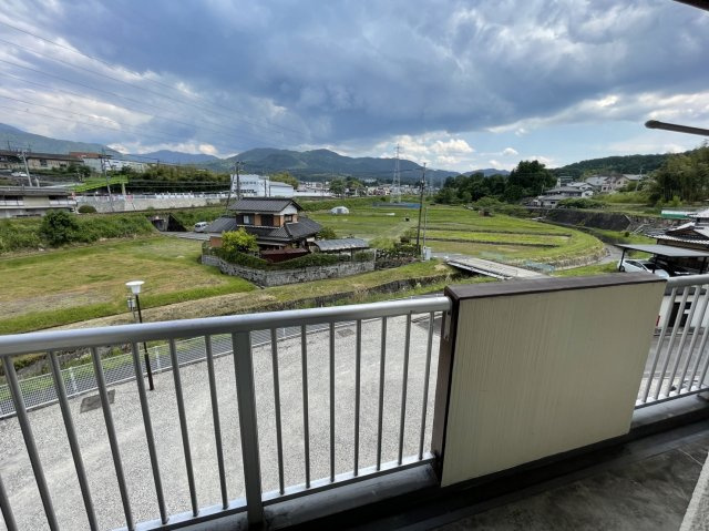 ジョイライフ後田のバルコニー|日当たりの良いベランダ