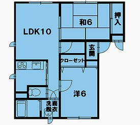 【間取り】 | はしもと3番館