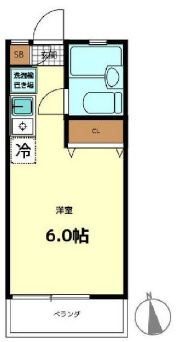 ストーリオ中野坂上の間取り