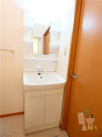 ドミトリー赤井の洗面所