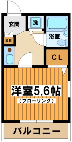 【間取り】 | ジョイフル幡ヶ谷弐番館