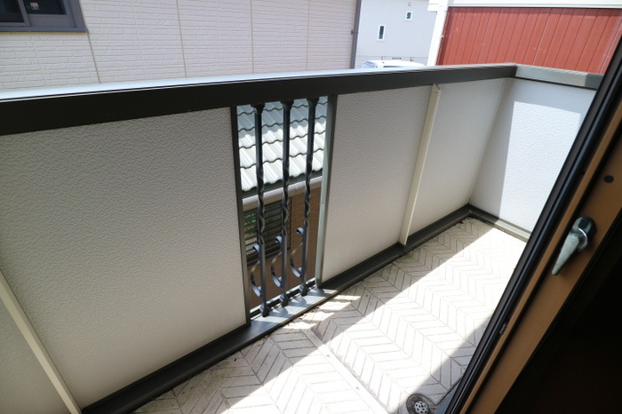 アルスクレストⅠのバルコニー