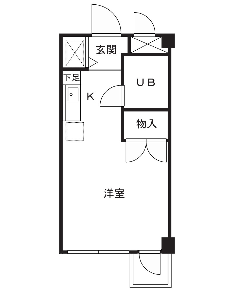 フローリエ細山Ⅲの間取り