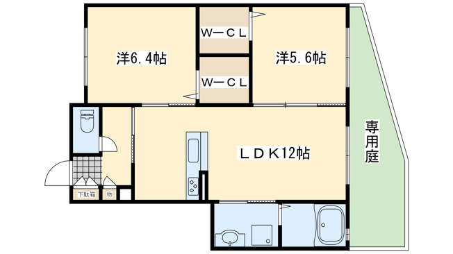 【間取り】 | ミラコロ　カーサ