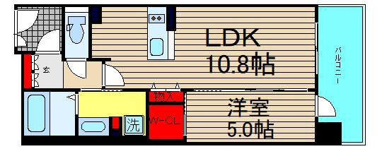 富士林プラザ15番館の間取り