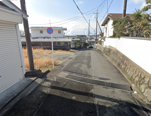 富士市比奈9期　新築戸建　全１棟の前面道路含む現地写真