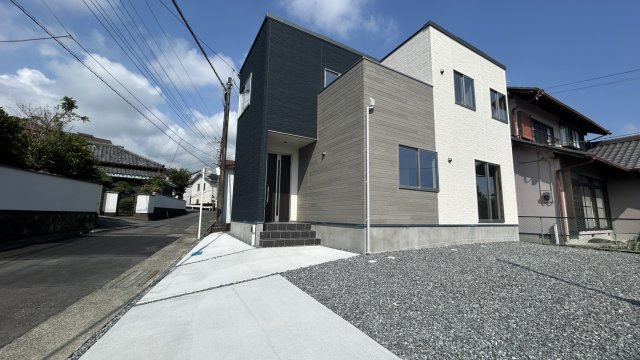 富士市比奈9期　新築戸建　全１棟の前面道路含む現地写真|現地写真