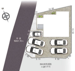 富士市比奈9期　新築戸建　全１棟の区画図