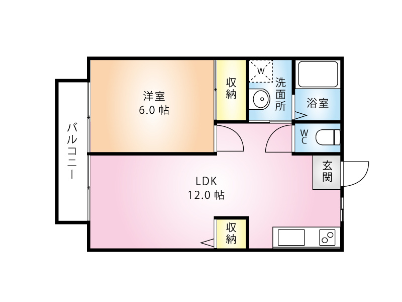 ターナ・シティハイツⅡの間取り