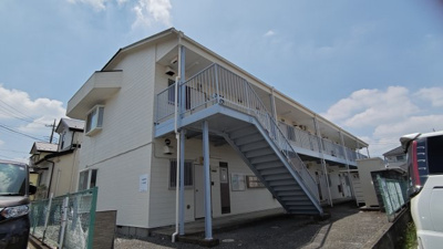 【外観】 | コーポヤジマ | ★駅徒歩9分★敷・礼金0円★エアコン★保証人不要★南向き★