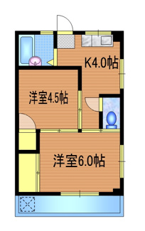 【間取り】 | ハイツ欅