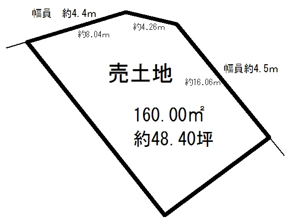 大津市和邇北浜658-18　売土地の土地図