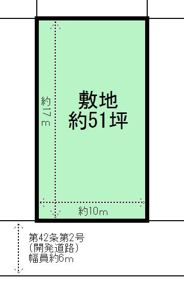 大津市北比良字岩倉970-143　売土地の土地図|土地図