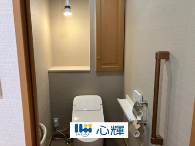 【トイレ】 | アドバンス21ベイスクエア下関 14階 | TOTOタンクレストイレに交換済み