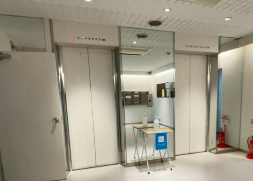 第八新大阪ビルのその他共用部分|エレベーターです